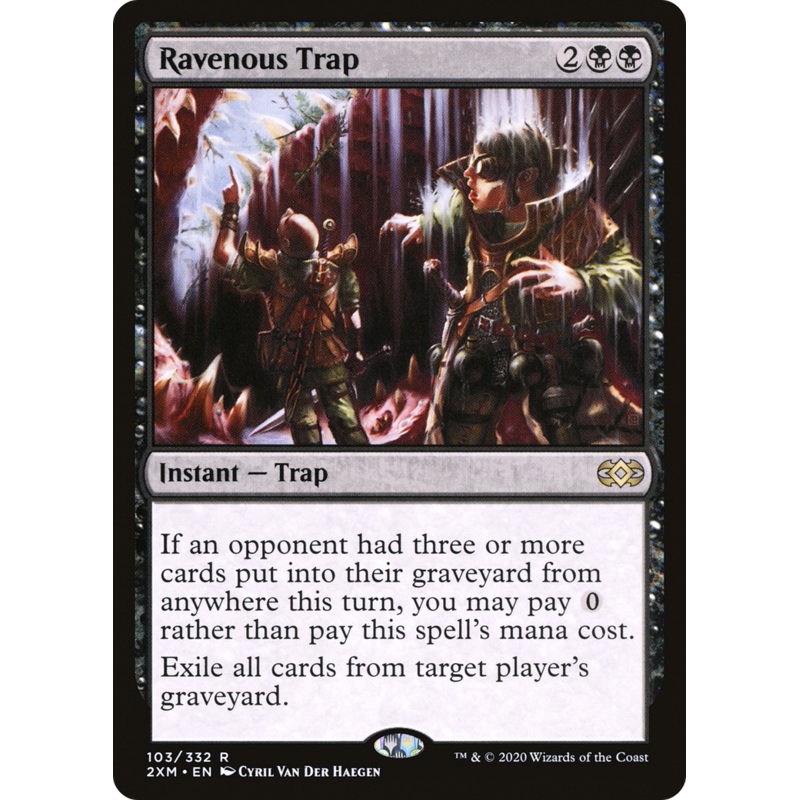 Ravenous Trap (2XM-103) - Double Masters Foil