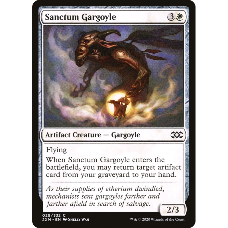 Sanctum Gargoyle (2XM-029) - Double Masters