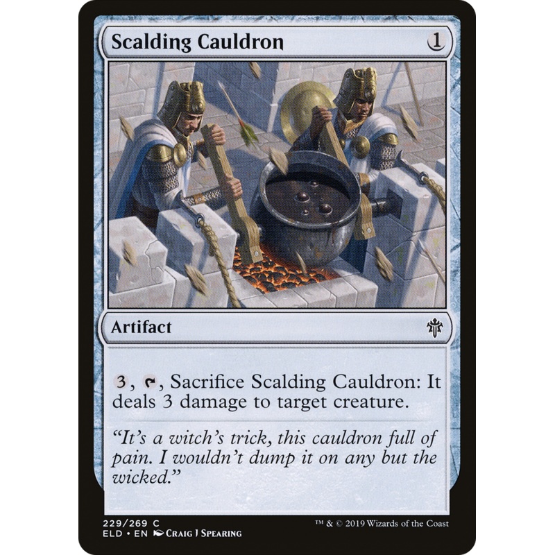 Scalding Cauldron (ELD-229) - Throne of Eldraine Foil