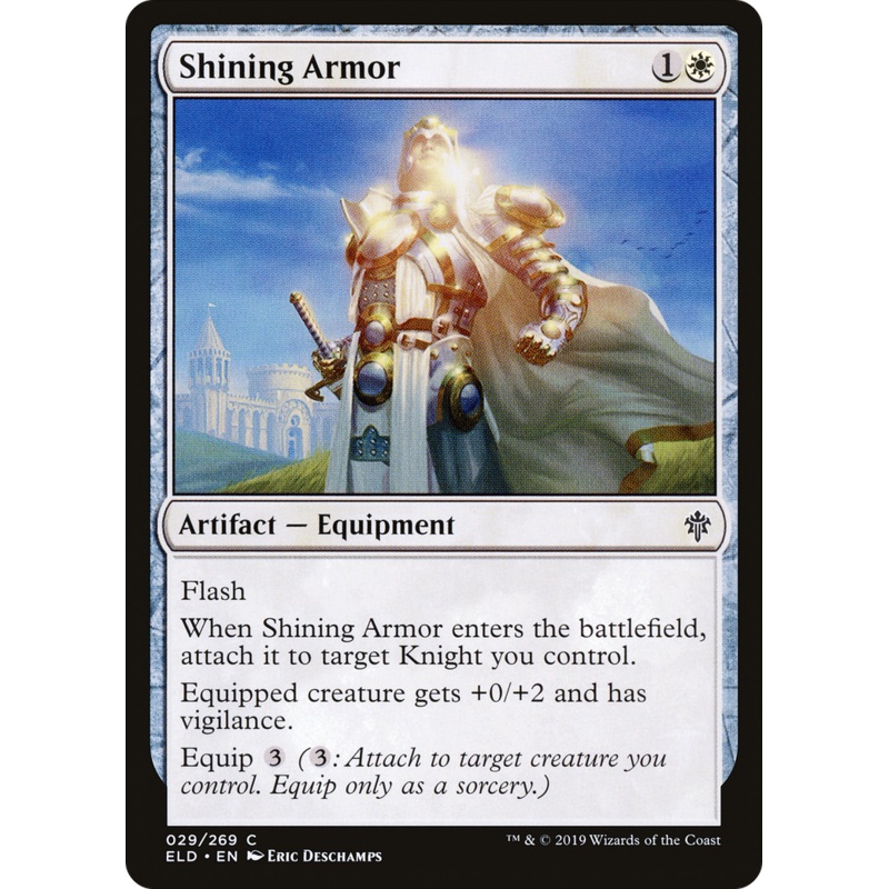 Shining Armor (ELD-029) - Throne of Eldraine