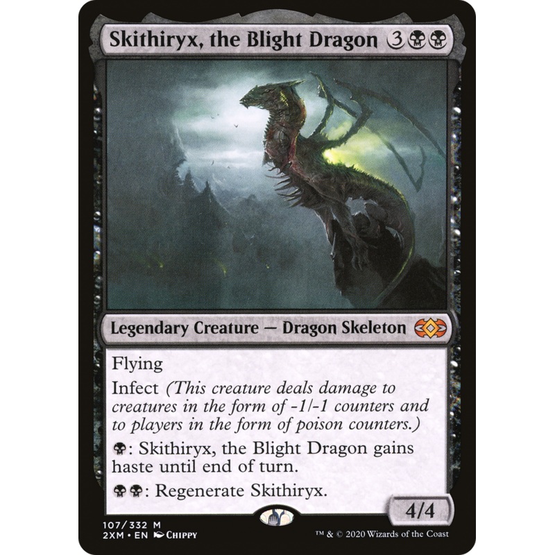 Skithiryx, the Blight Dragon (2XM-107) - Double Masters