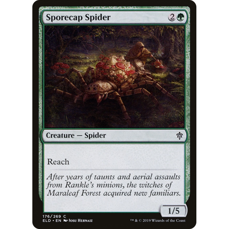 Sporecap Spider (ELD-176) - Throne of Eldraine