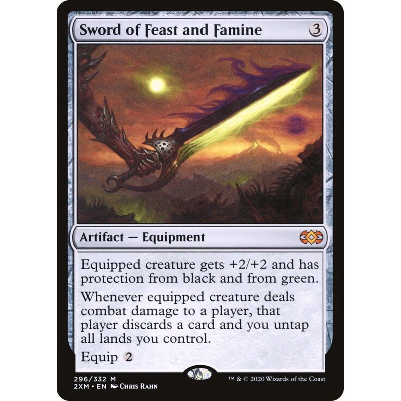 Sword of Feast and Famine (2XM-296) - Double Masters