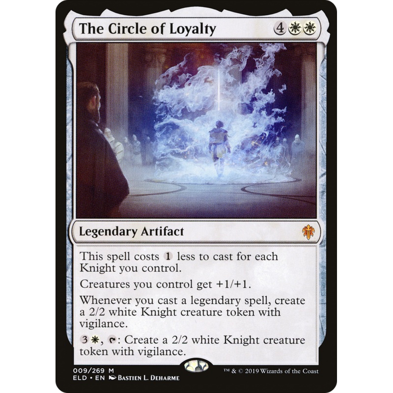 The Circle of Loyalty (ELD-009) - Throne of Eldraine Foil