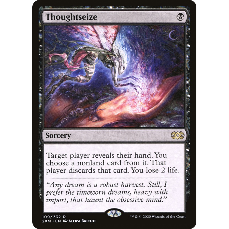 Thoughtseize (2XM-109) - Double Masters Foil