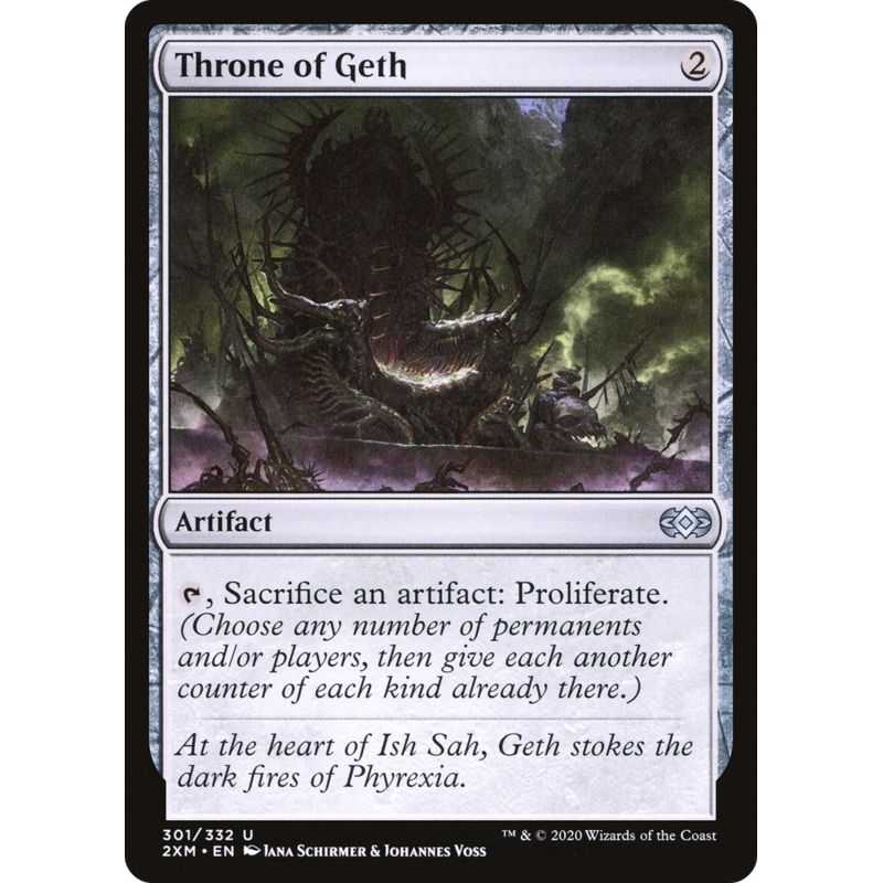 Throne of Geth (2XM-301) - Double Masters Foil