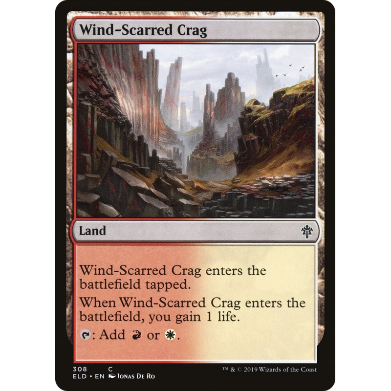 Wind-Scarred Crag (ELD-308) - Throne of Eldraine