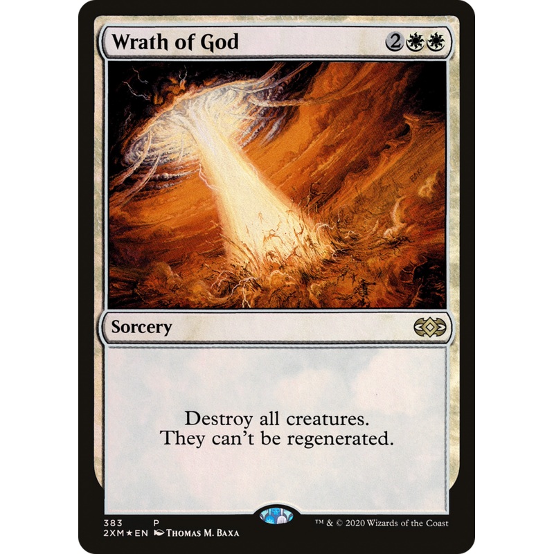 Wrath of God (LARP-383) - Double Masters Foil