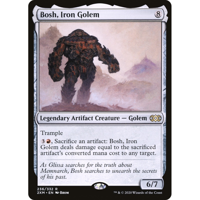 Bosh, Iron Golem (2XM-236) - Double Masters Foil