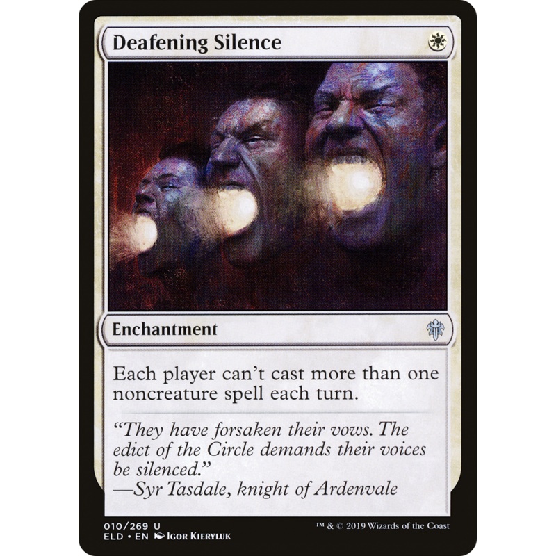 Deafening Silence (ELD-010) - Throne of Eldraine