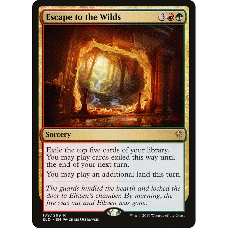 Escape to the Wilds (ELD-189) - Throne of Eldraine