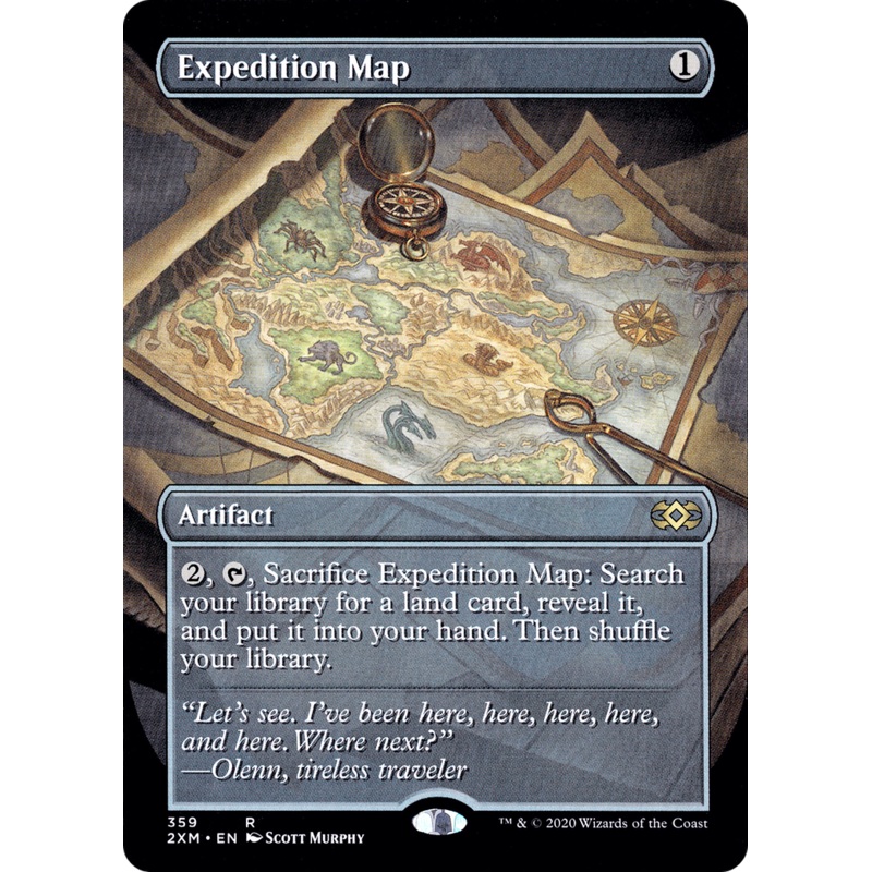 Expedition Map (2XM-359) - Double Masters (Borderless)