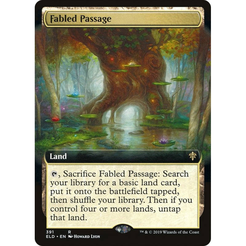 Fabled Passage (ELD-391) - Throne of Eldraine: (Extended Art)