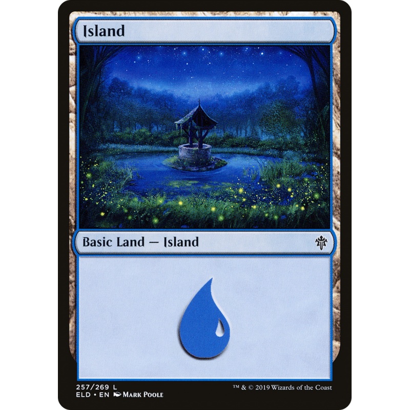 Island (ELD-257) - Throne of Eldraine Foil