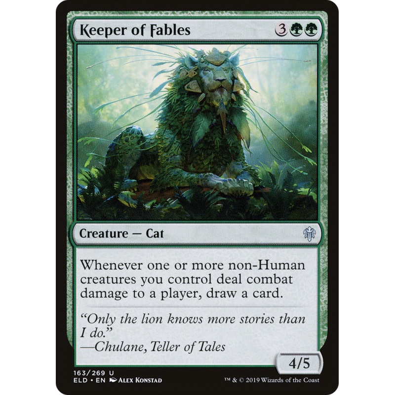 Keeper of Fables (ELD-163) - Throne of Eldraine Foil