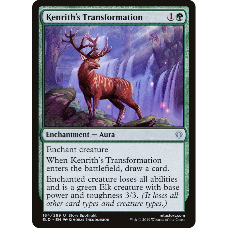 Kenrith's Transformation (ELD-164) - Throne of Eldraine Foil