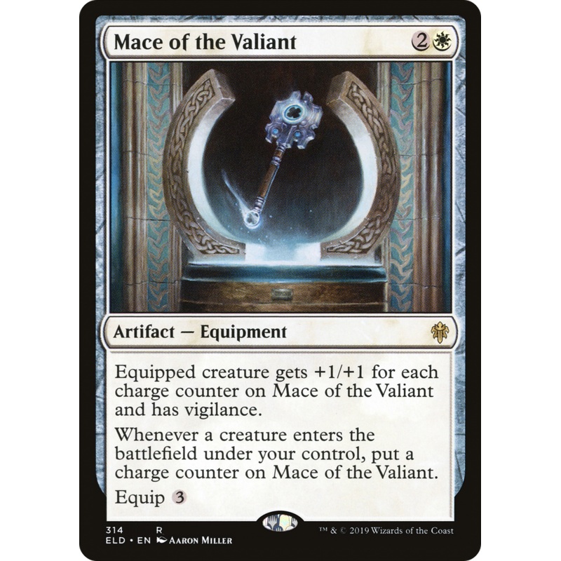 Mace of the Valiant (ELD-314) - Throne of Eldraine