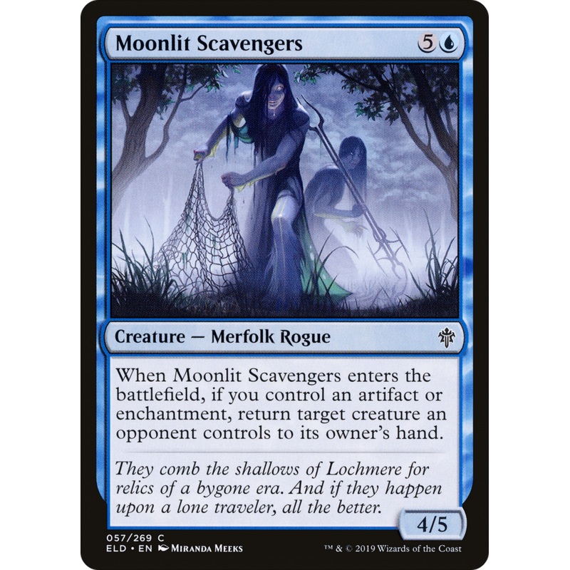 Moonlit Scavengers (ELD-057) - Throne of Eldraine Foil