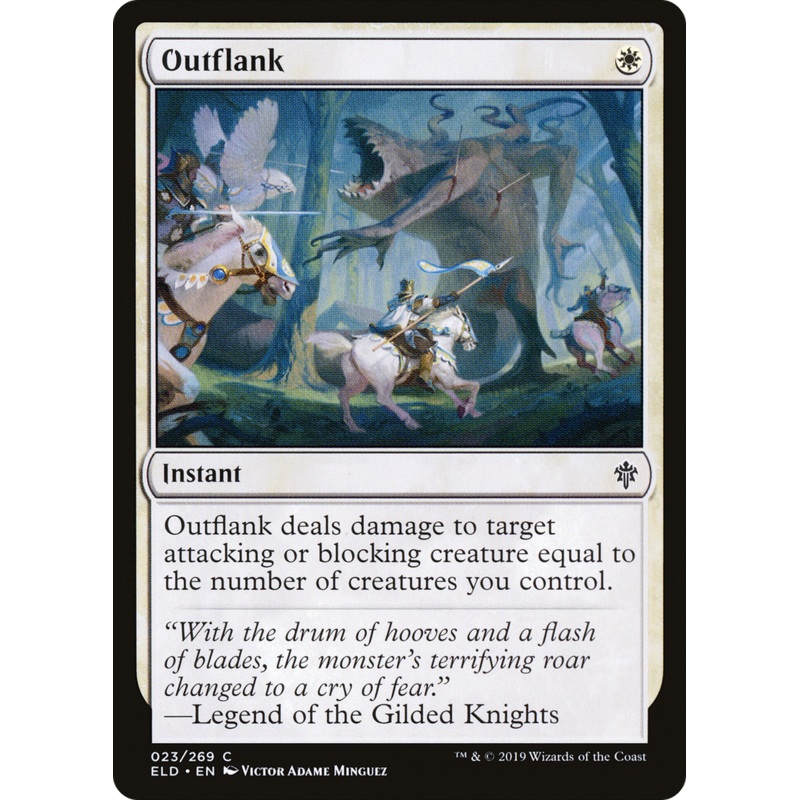 Outflank (ELD-023) - Throne of Eldraine
