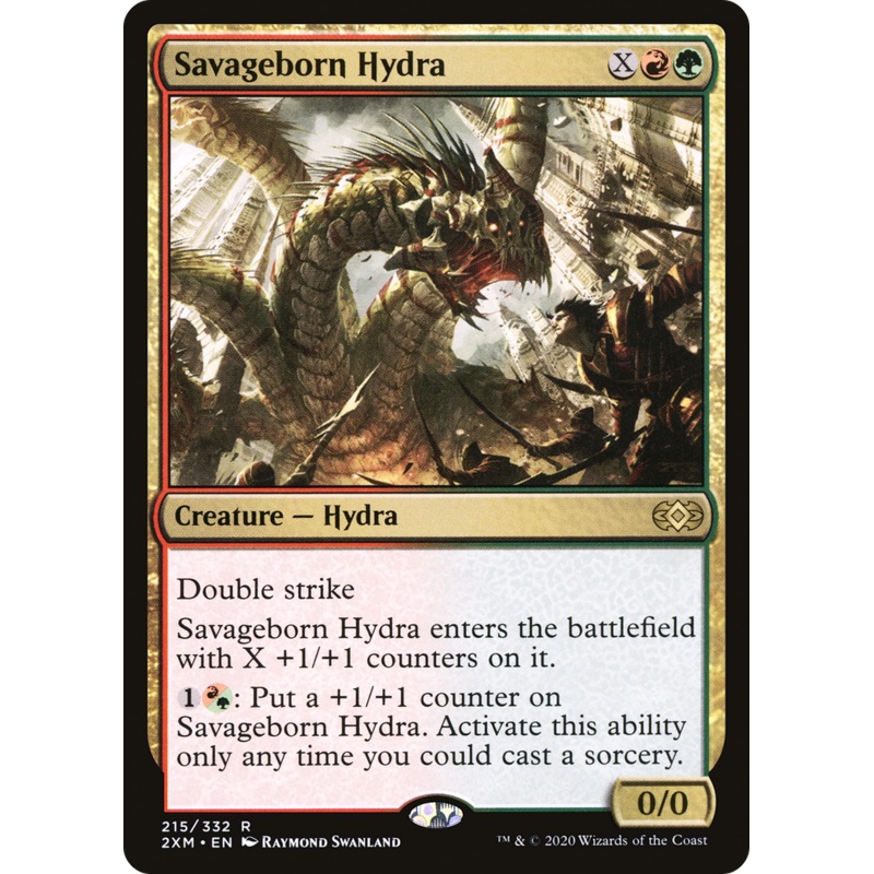Savageborn Hydra (2XM-215) - Double Masters Foil