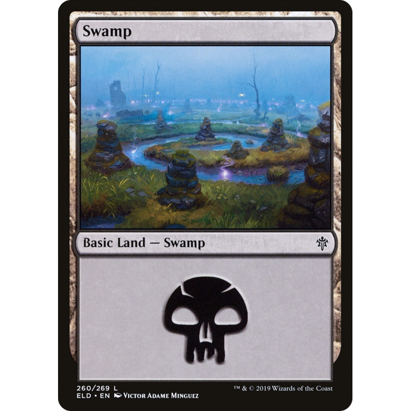 Swamp (ELD-260) - Throne of Eldraine