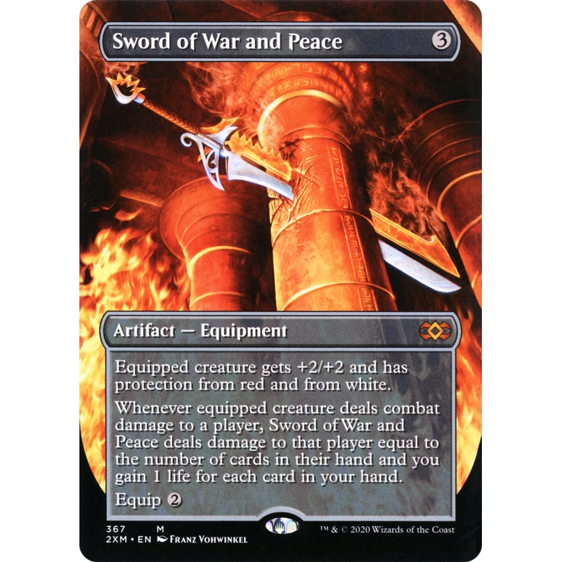 Sword of War and Peace (2XM-367) - Double Masters (Borderless)