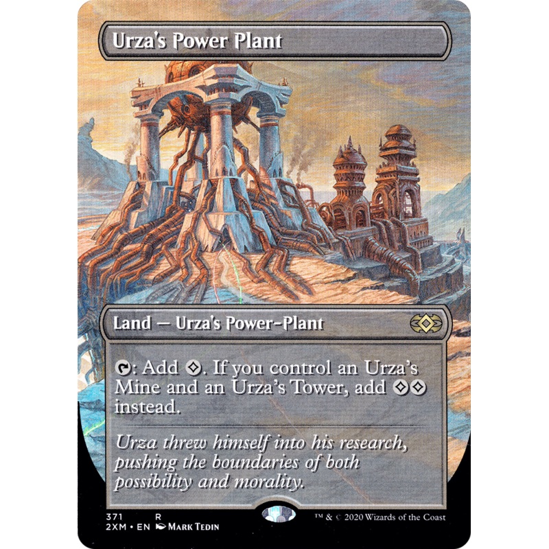 Urza's Power Plant (2XM-371) - Double Masters (Borderless)
