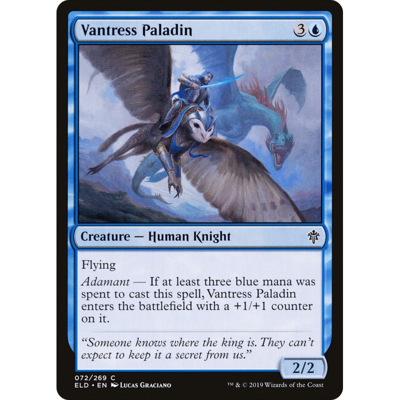 Vantress Paladin (ELD-072) - Throne of Eldraine Foil