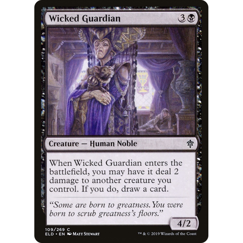 Wicked Guardian (ELD-109) - Throne of Eldraine Foil