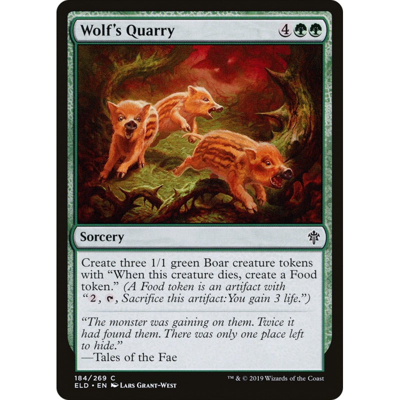 Wolf's Quarry (ELD-184) - Throne of Eldraine