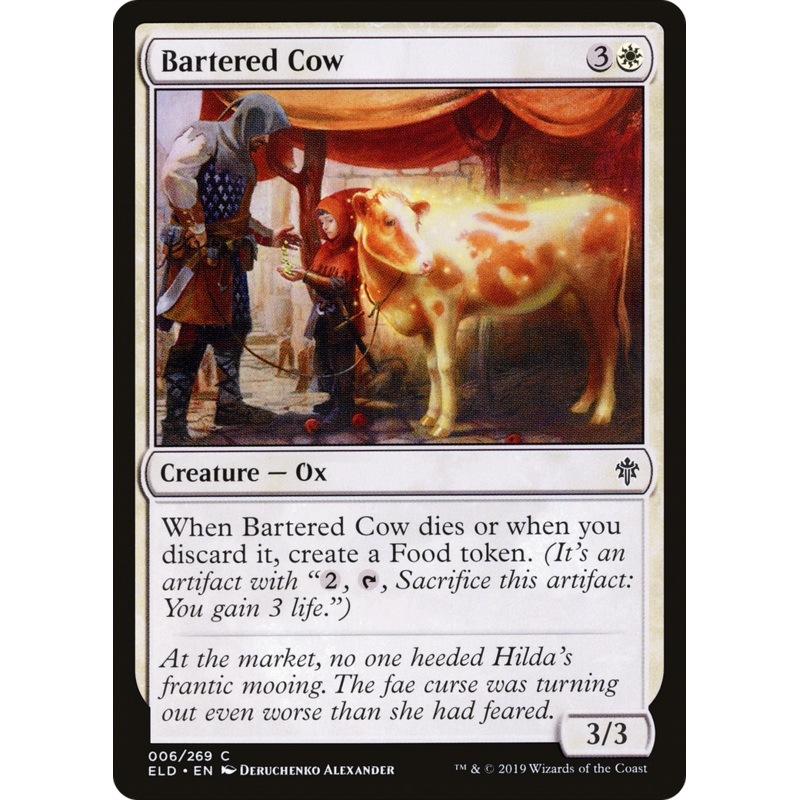 Bartered Cow (ELD-006) - Throne of Eldraine