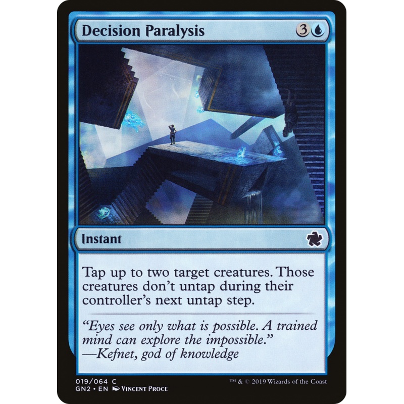Decision Paralysis (GN2-019) - Game Night 2019