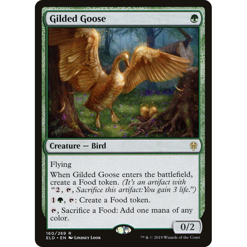 Gilded Goose (ELD-160) - Throne of Eldraine
