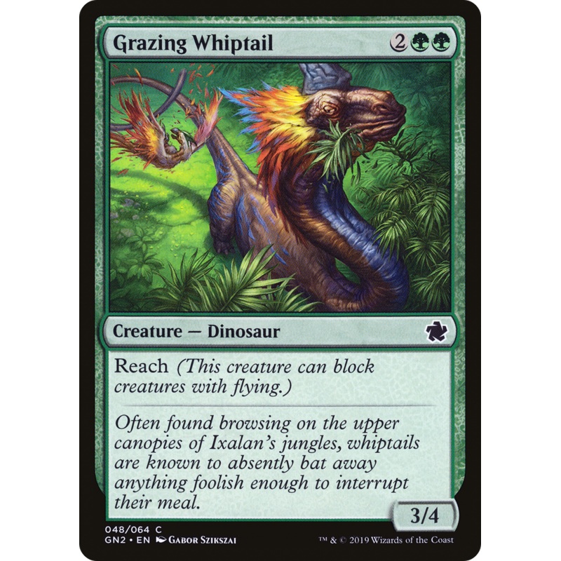 Grazing Whiptail (GN2-048) - Game Night 2019