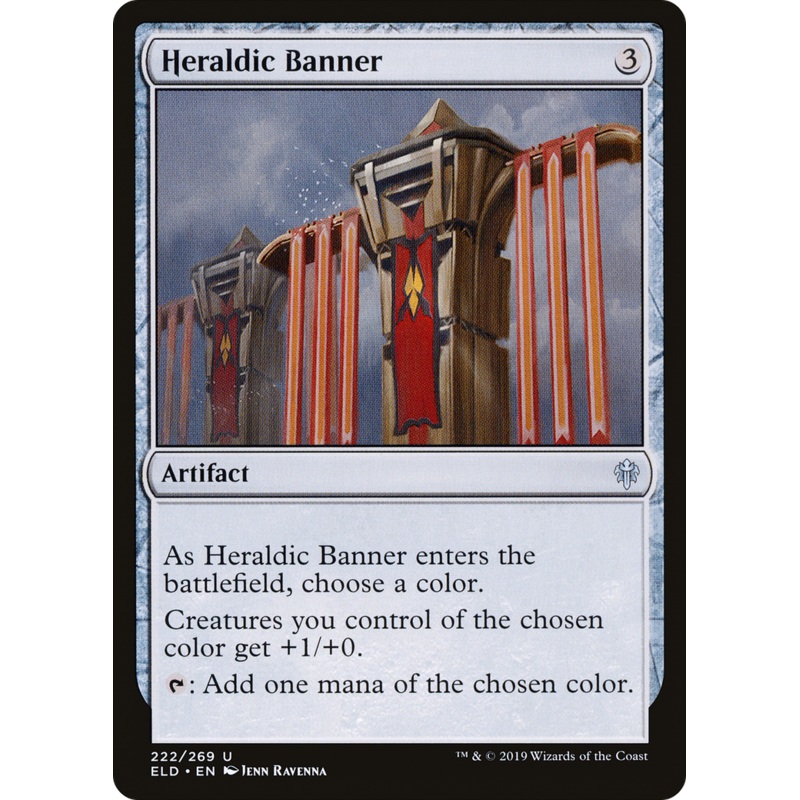 Heraldic Banner (ELD-222) - Throne of Eldraine Foil