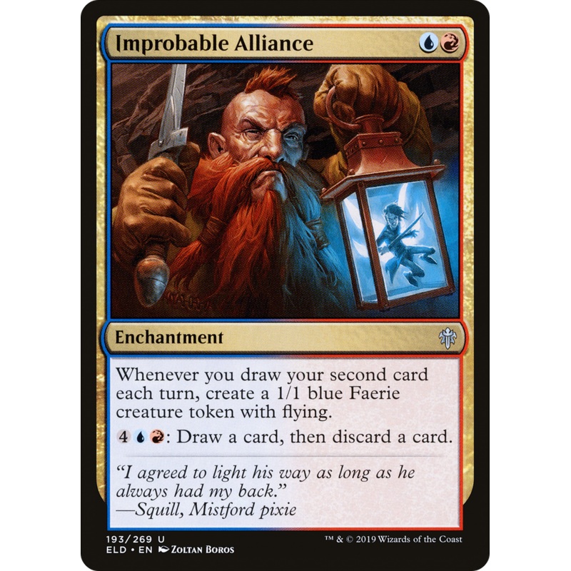 Improbable Alliance (ELD-193) - Throne of Eldraine Foil