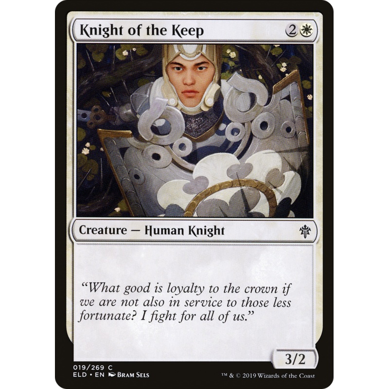 Knight of the Keep (ELD-019) - Throne of Eldraine