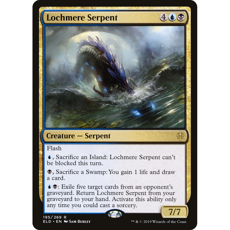 Lochmere Serpent (ELD-195) - Throne of Eldraine