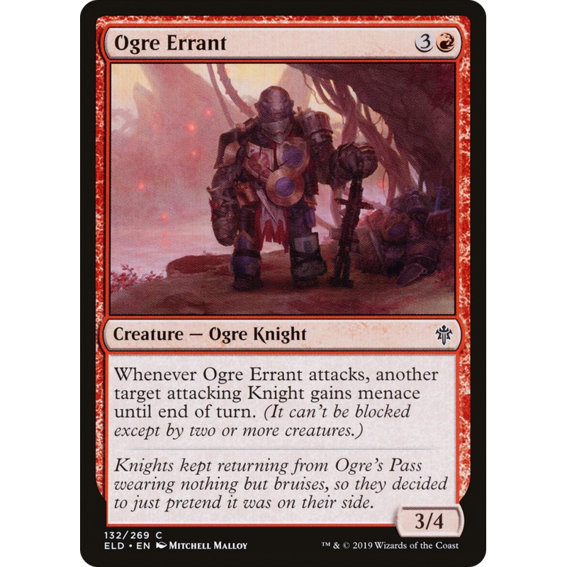 Ogre Errant (ELD-132) - Throne of Eldraine