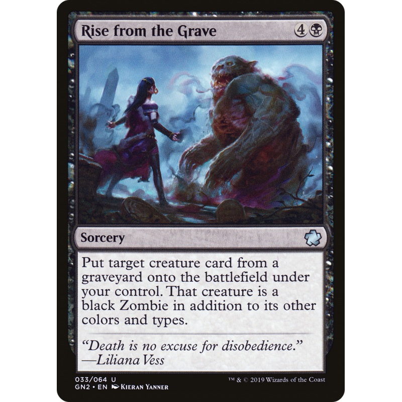 Rise from the Grave (GN2-033) - Game Night 2019