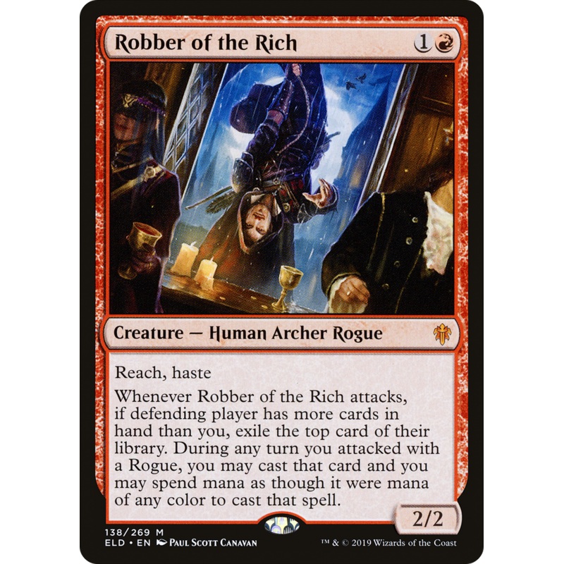 Robber of the Rich (ELD-138) - Throne of Eldraine Foil