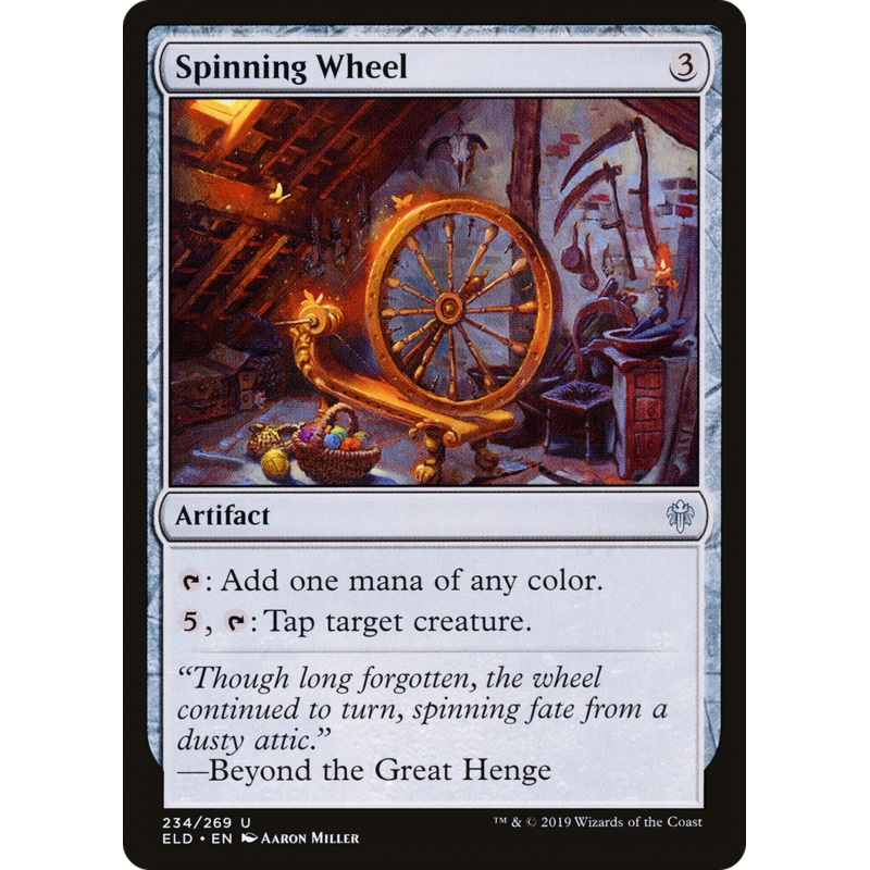 Spinning Wheel (ELD-234) - Throne of Eldraine Foil