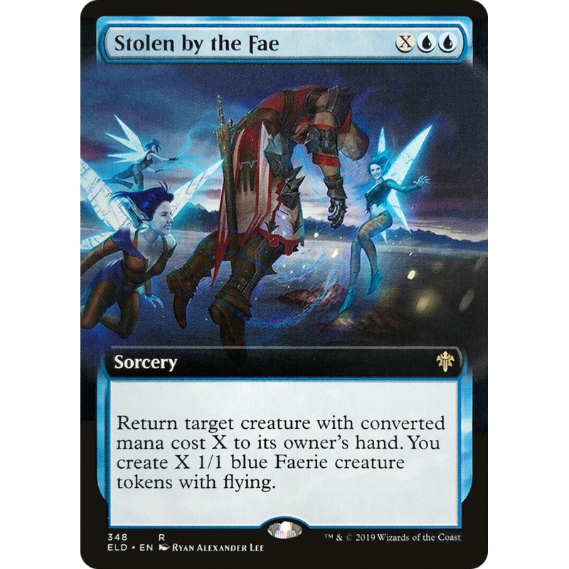Stolen by the Fae (ELD-348) - Throne of Eldraine: (Extended Art)