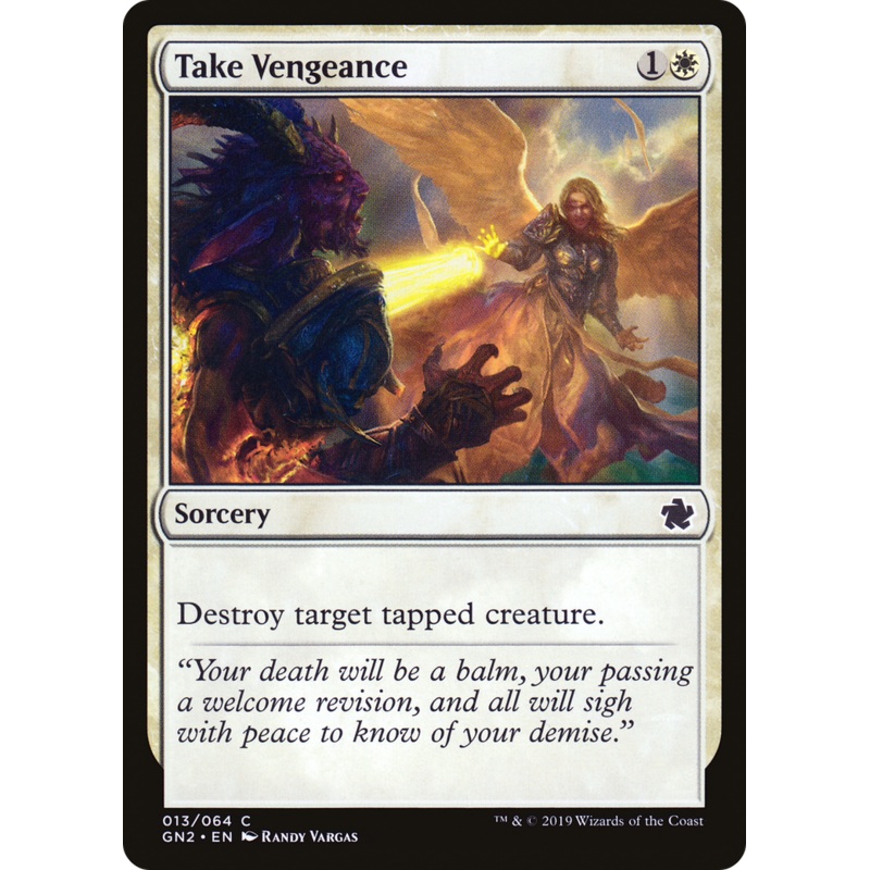 Take Vengeance (GN2-013) - Game Night 2019