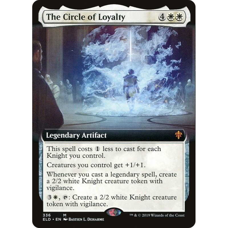 The Circle of Loyalty (ELD-336) - Throne of Eldraine: (Extended Art)