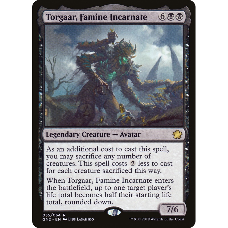 Torgaar, Famine Incarnate (GN2-035) - Game Night 2019