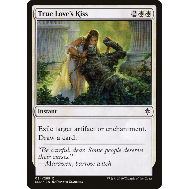 True Love's Kiss (ELD-034) - Throne of Eldraine Foil