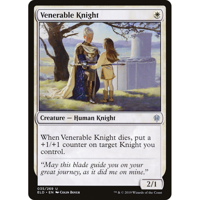 Venerable Knight (ELD-035) - Throne of Eldraine