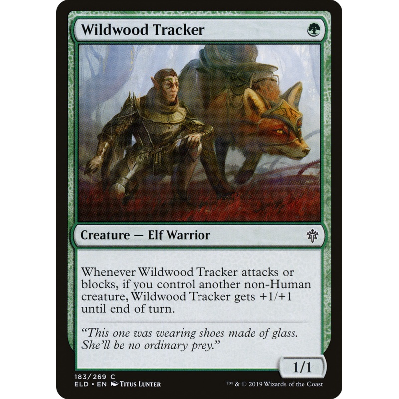 Wildwood Tracker (ELD-183) - Throne of Eldraine