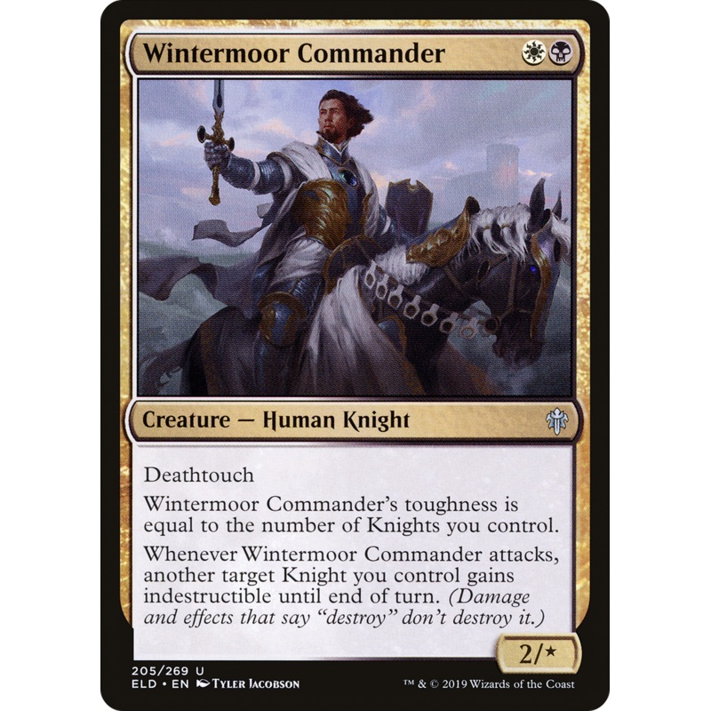Wintermoor Commander (ELD-205) - Throne of Eldraine